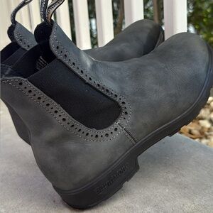 Blundstone Charcoal Ankle Boots